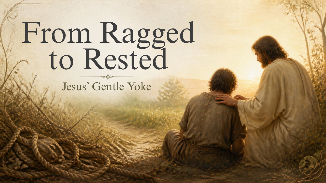 From Ragged to Rested: Jesus’ Gentle Yoke