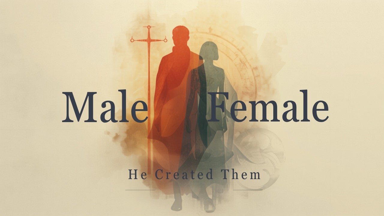 Gender Identity: Male & Female He Created Them
